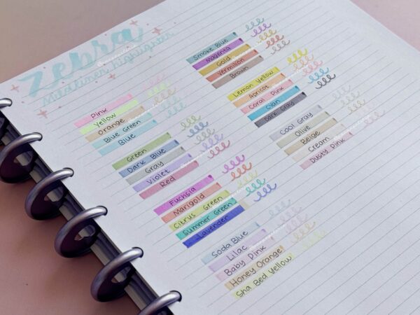 Destacadores Zebra Mildliner - Imagen 2