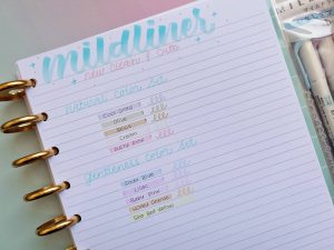 Set Mildliner Clean and Cute